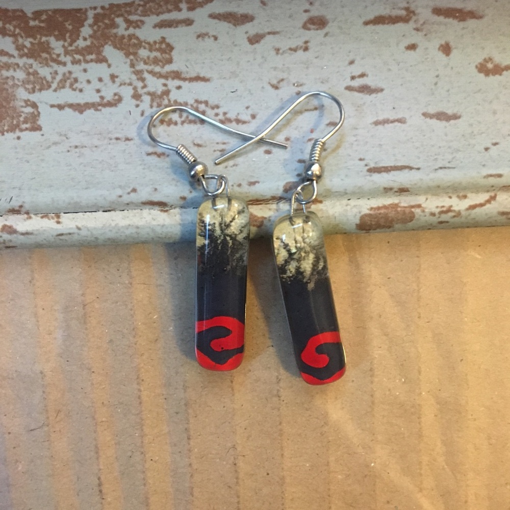 Glass Earrings